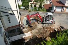 Neugestaltung Eingangsbereich des Gemeindezentrums (Foto: Karl-Franz Thiede))